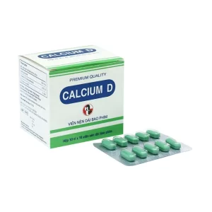 Calci D Robinson (10 vỉ x 10 viên/hộp)